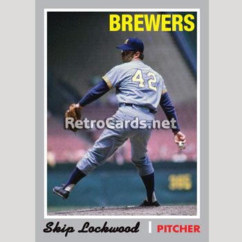 1970T Don Mincher Milwaukee Brewers – RetroCards