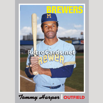 1970T Steve Hovley Milwaukee Brewers – RetroCards