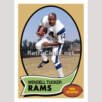 1970T Los Angeles Rams RetroCards Set