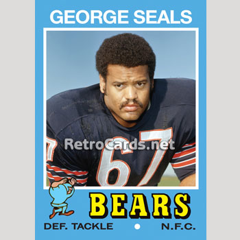 1971T Wayne Mass Chicago Bears – RetroCards