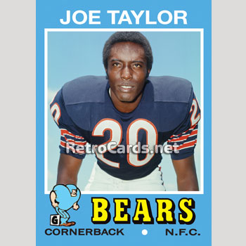 1971T Wayne Mass Chicago Bears – RetroCards