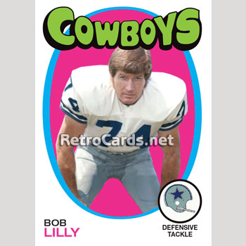 1971T Dallas Cowboys RetroCards Set