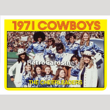 1972T Dallas Cowboys Champs RetroCards Set