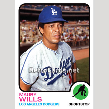 1964T Maury Wills Los Angeles Dodgers – RetroCards