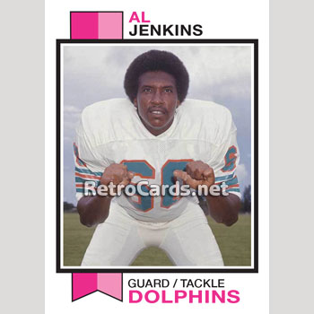 1973T Marv Fleming Miami Dolphins – RetroCards