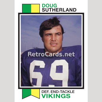 Autographed DOUG SUTHERLAND 8X10 Minnesota Vikings Photo - Main Line  Autographs