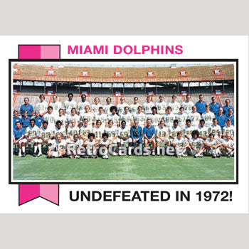 Stars of undefeated Miami Dolphins add to popularity of 1972 Topps Football  set - Sports Collectors Digest