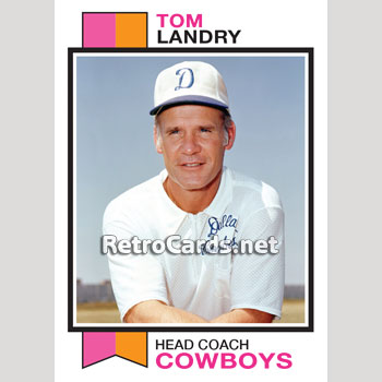 Dallas Cowboys Tom Landry Mike Ditka Roger Staubach Greeting Card