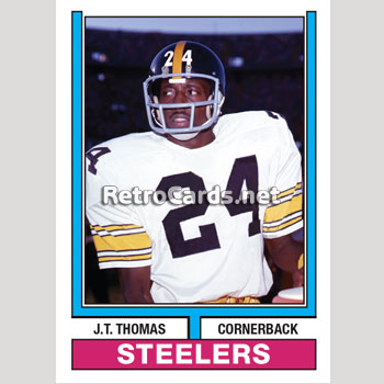 1974T Pittsburgh Steelers RetroCards Set