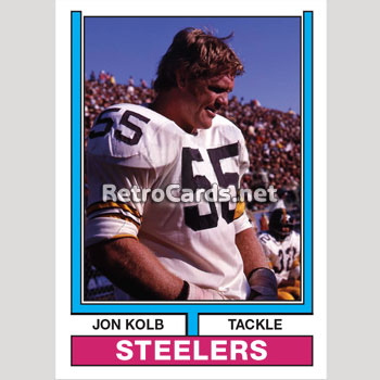 1974T Pittsburgh Steelers RetroCards Set