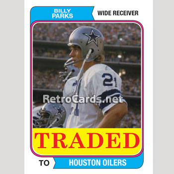 1974TMLB Bob Hayes Dallas Cowboys – RetroCards