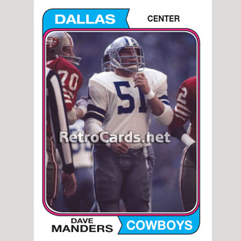 1974TMLB Lance Alworth Dallas Cowboys – RetroCards