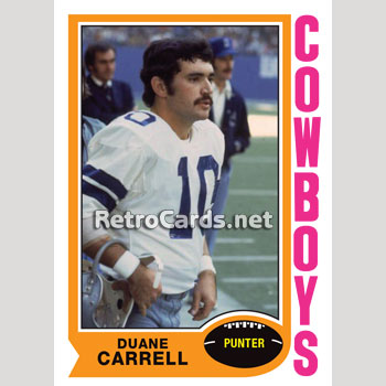 1980T Dallas Cowboys RetroCards Set