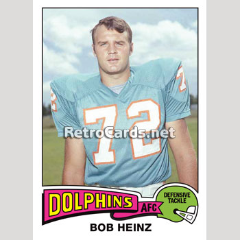 1972T Miami Dolphins RetroCards Set