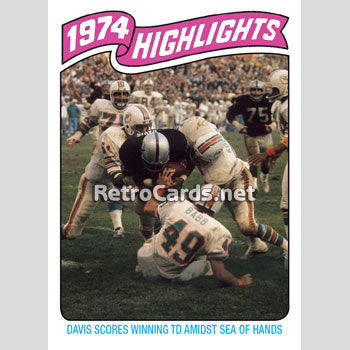 1975T Lloyd Mumphord Miami Dolphins – RetroCards