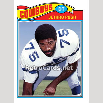 1977T D.D. Lewis Dallas Cowboys – RetroCards