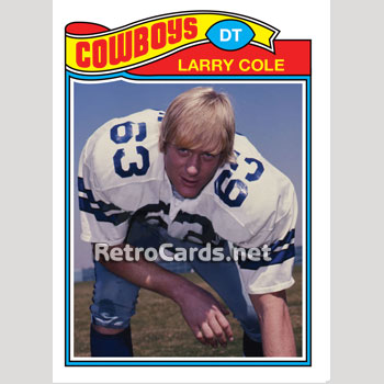 1977T Dallas Cowboys RetroCards Set