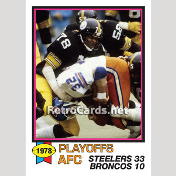 1977T Pittsburgh Steelers RetroCards Set