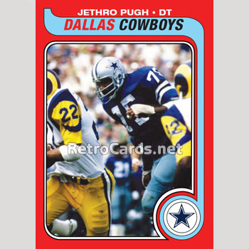 1979 Fleer #13 Dallas Cowboys Paving the Way Dallas Cowboys