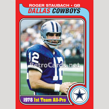 1979T Dallas Cowboys RetroCard Set – RetroCards