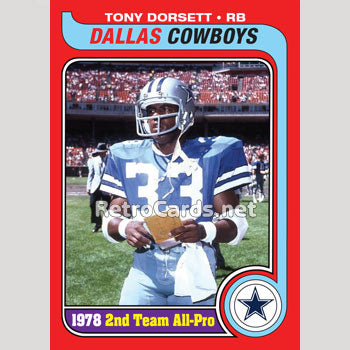 1979 Fleer #13 Dallas Cowboys Paving the Way Dallas Cowboys