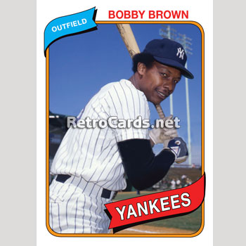 1980T Mickey Rivers New York Yankees – RetroCards