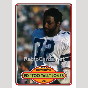 1980T Rayfield Wright Dallas Cowboys – RetroCards