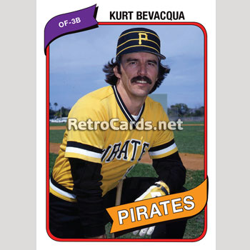 1980T Pirate Parrot Pittsburgh Pirates – RetroCards