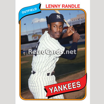 1980T Willie McGee New York Yankees – RetroCards