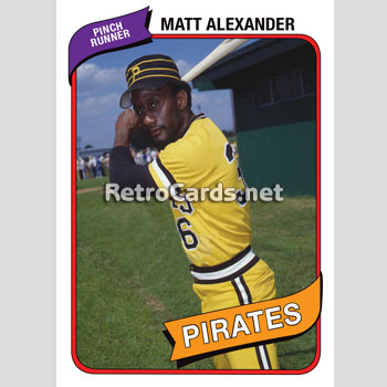 Custom Sports Cards by RetroCards: 1979 Pittsburgh Pirates: Family Matters