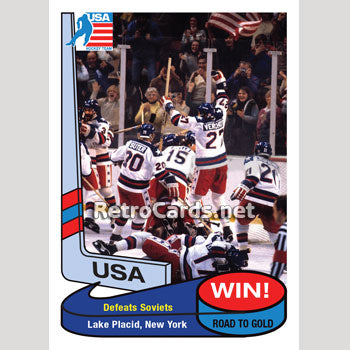 NEAL BROTEN 1980 USA Olympic Hockey Jersey - Custom Throwback Jerseys