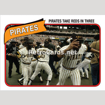 Pittsburgh Pirates 1980's Custom Name Number Throwback 