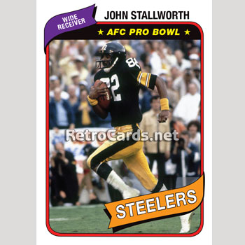 John Stallworth 4, Pittsburgh Steelers – Play Action Customs