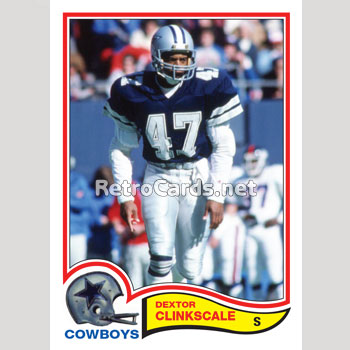 1982T Guy Brown Dallas Cowboys – RetroCards