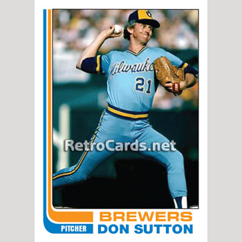 Don Sutton Made History For The Milwaukee Brewers In 1982