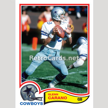 1982T Guy Brown Dallas Cowboys – RetroCards