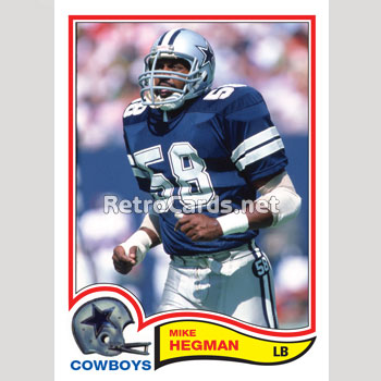 1982T Guy Brown Dallas Cowboys – RetroCards