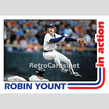  1986 Topps # 780 Robin Yount Milwaukee Brewers (Baseball Card)  NM/MT Brewers : Collectibles & Fine Art