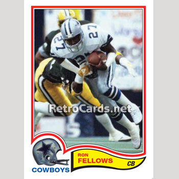 1982T Guy Brown Dallas Cowboys – RetroCards