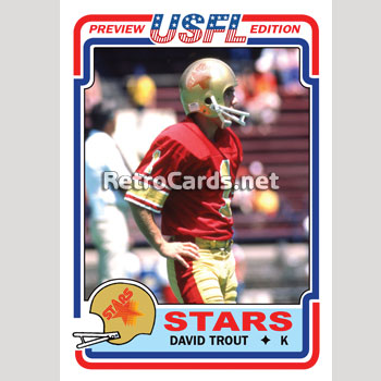 1983T USFL Draft Choices – RetroCards