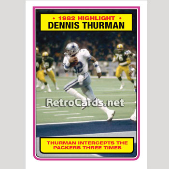 1980T Dallas Cowboys RetroCards Set