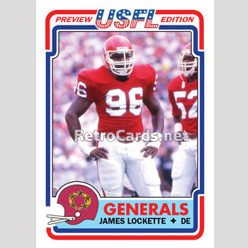 1983T Kent Hull New Jersey Generals – RetroCards