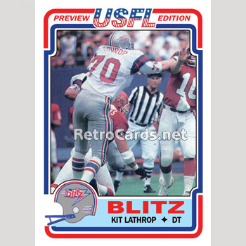 Chicago Blitz, 1983. Greg Landry. : r/USFL