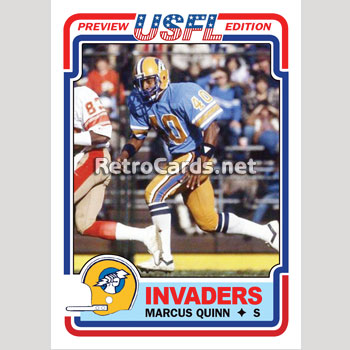 1983T Cedrick Hardman Oakland Invaders – RetroCards