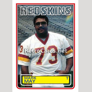 1983T Washington Redskins RetroCards Set