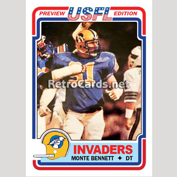 1983T Cedrick Hardman Oakland Invaders – RetroCards