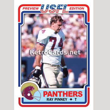 80s Vintage USFL Michigan Panthers 1983 Anthony Carter 1 