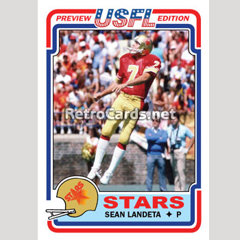 PHILADELPHIA STARS VINTAGE 1980'S USFL BUTTON, BUMPER STICKER & BROCHURE SET