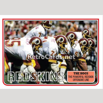 1983T Washington Redskins RetroCards Set