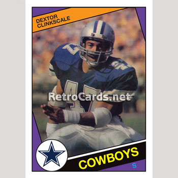 1984T Howard Richards Dallas Cowboys – RetroCards